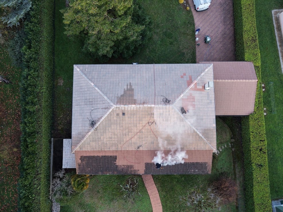 Nettoyage de façade commerciale à Niort - Vapeur basse pression