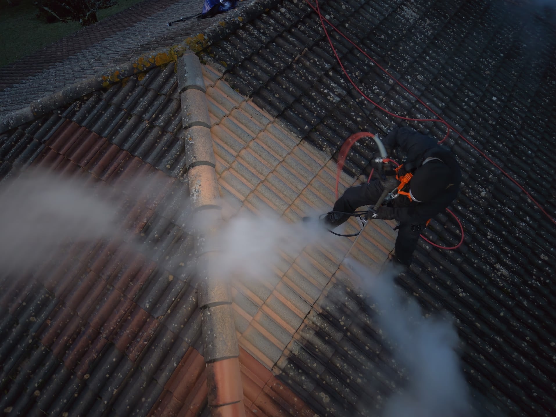 Résultat de nettoyage de terrasse extérieure - THERMO PURE